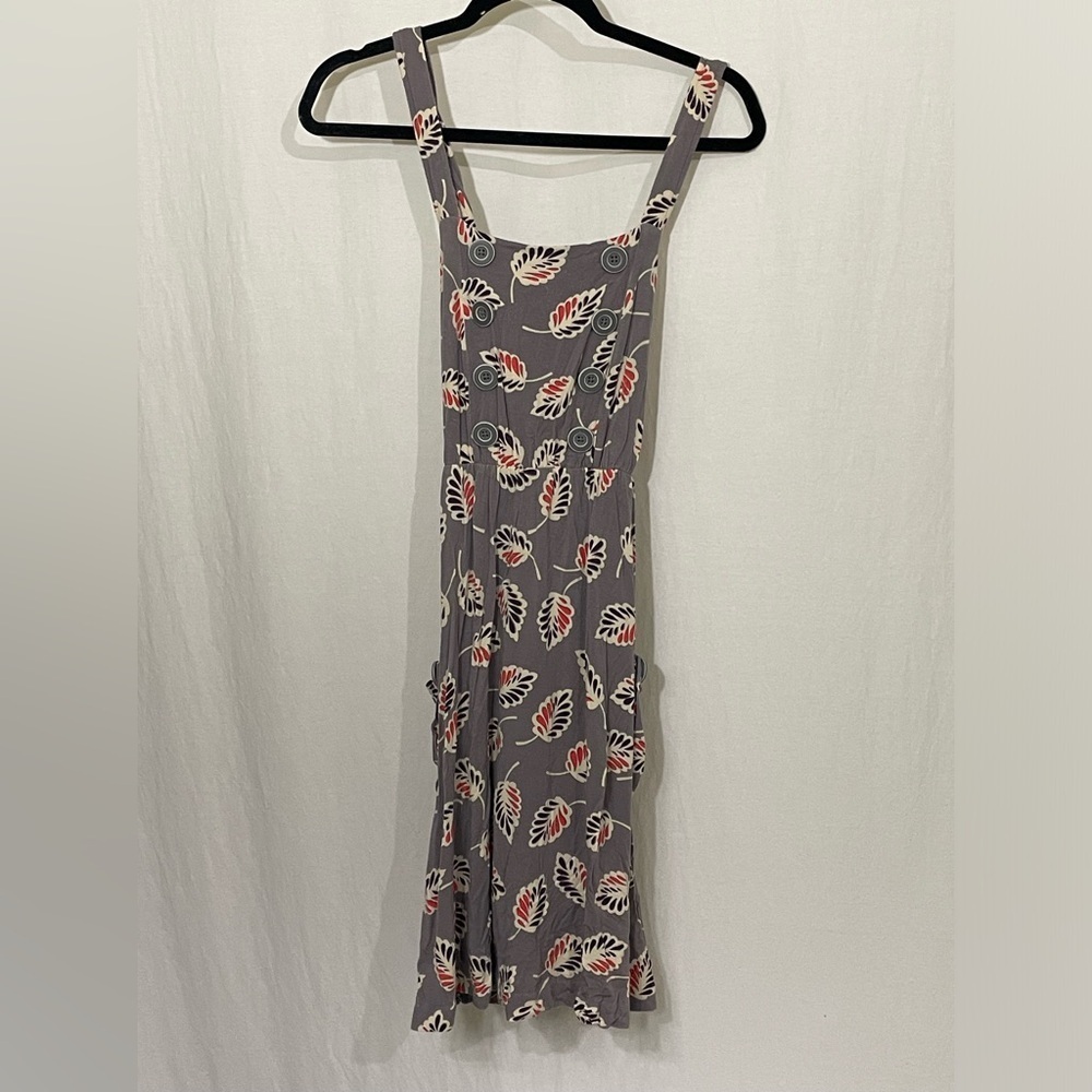 Little Yellow Button Dress